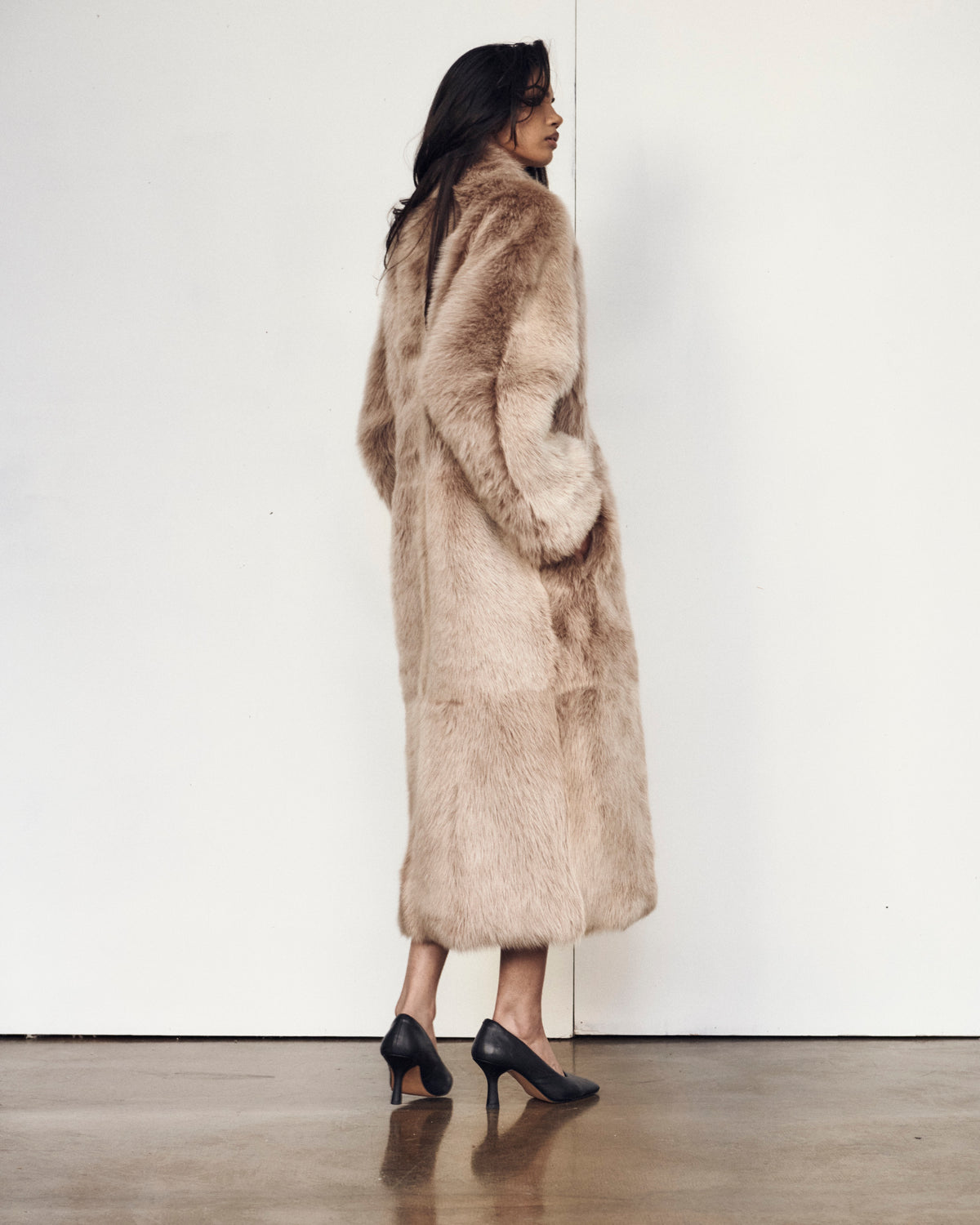 The Marcus Coat in Tan