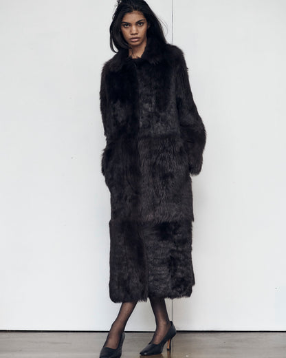 The Marcus Coat in Brown