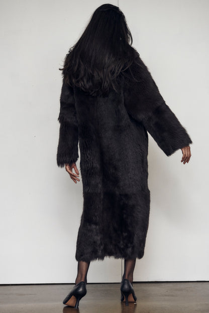 The Marcus Coat in Brown