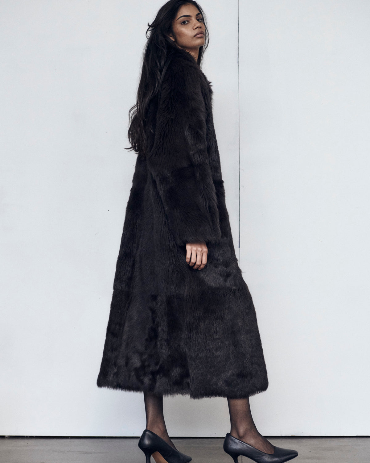 The Marcus Coat in Brown