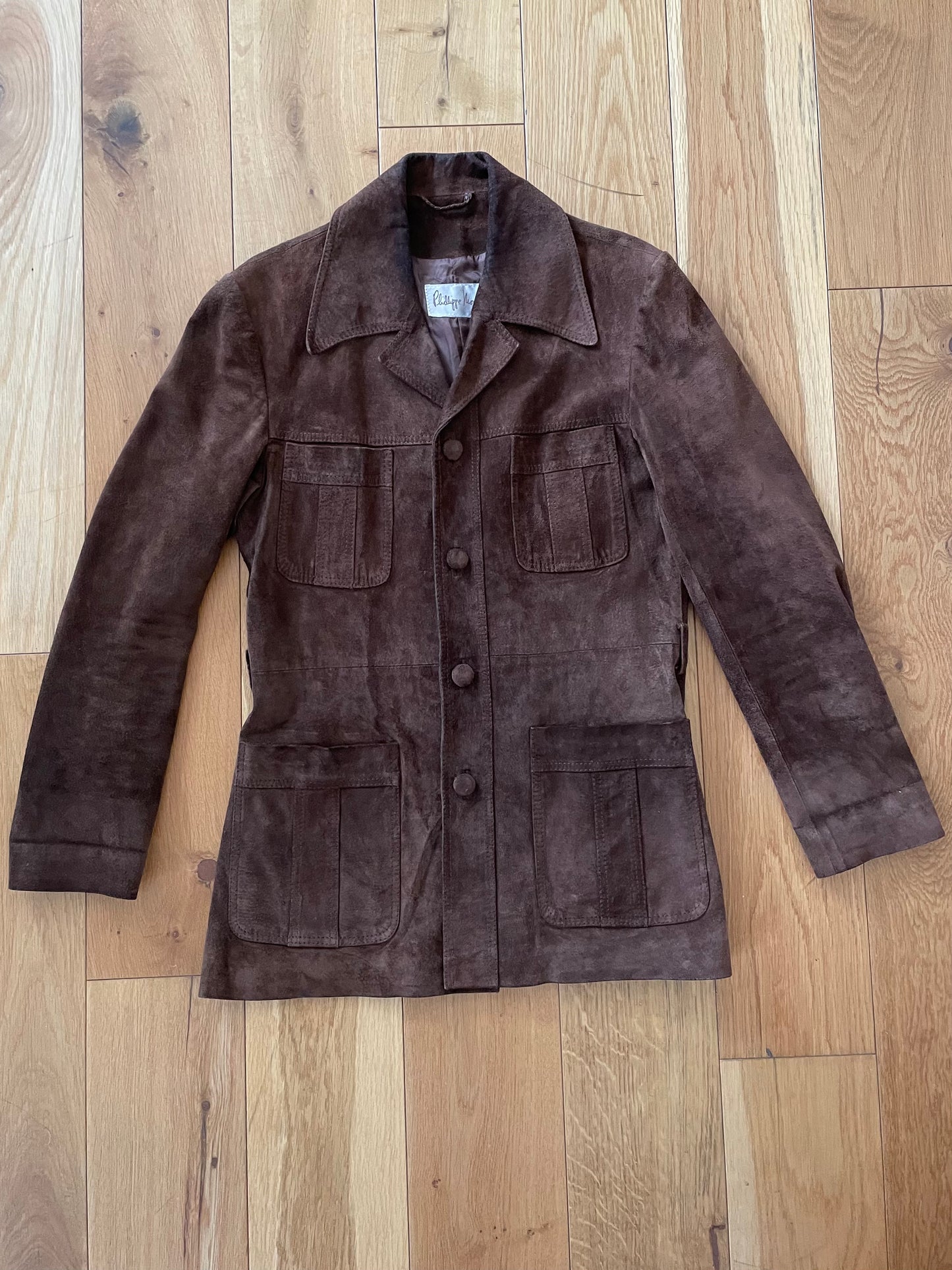 Brown Suede Jacket