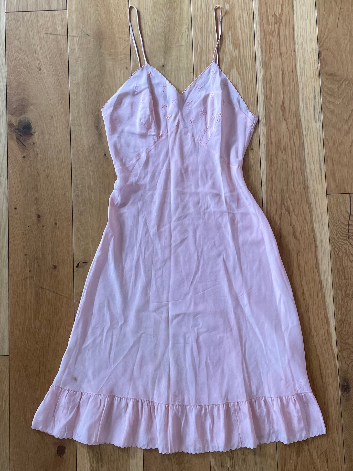 Baby Doll Silk Slip Dress